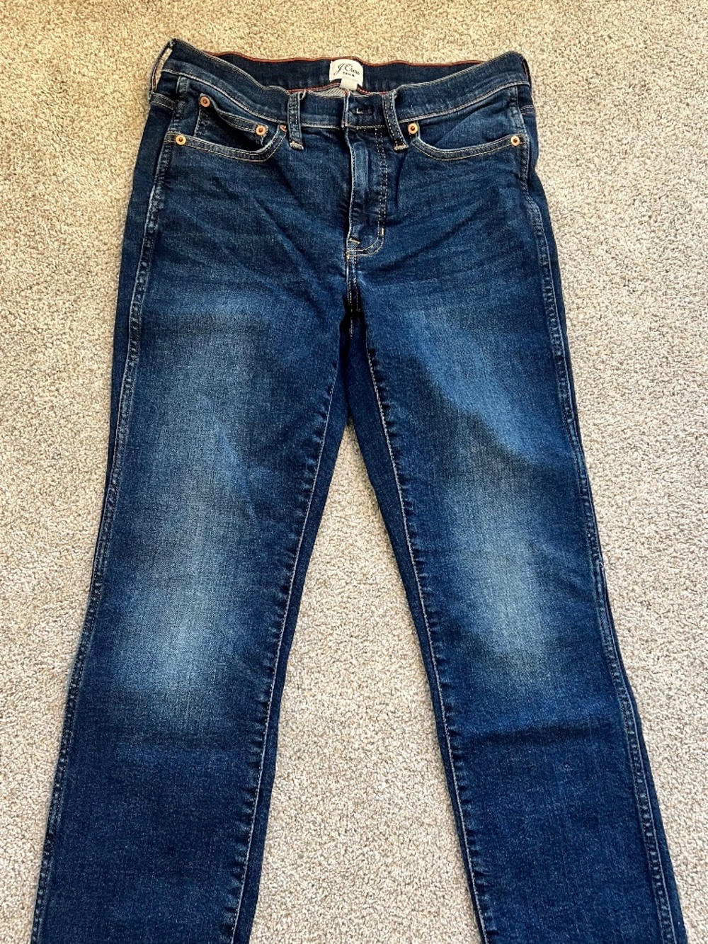 J.Crew 9" vintage straight jean in Bristol wash - Size 27